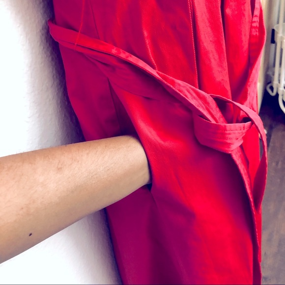 Antonio Melani Red Fit Flare Midi dress size 0 - Picture 11 of 13